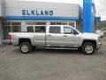 Silver Ice Metallic 2015 Chevrolet Silverado 3500HD LT Crew Cab 4x4