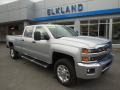 Silver Ice Metallic - Silverado 3500HD LT Crew Cab 4x4 Photo No. 2