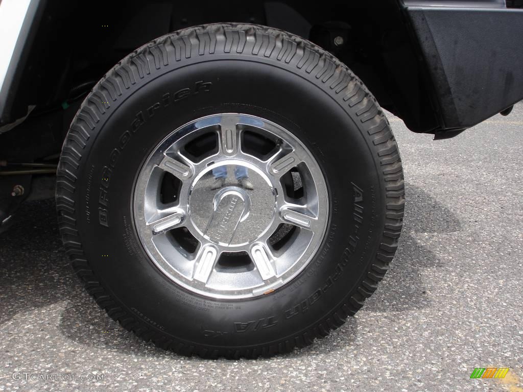 2006 H2 SUV - White / Ebony photo #6