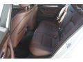 2015 BMW 5 Series Mocha/Black Interior Rear Seat Photo