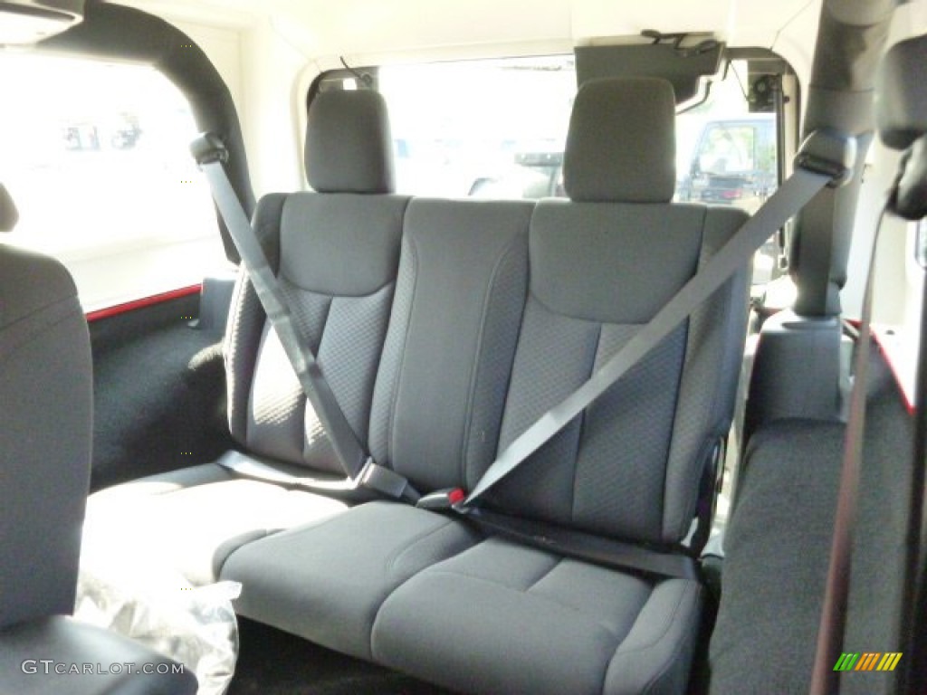 2015 Jeep Wrangler Sport S 4x4 Rear Seat Photo #97163990