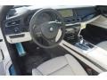 Ivory White/Black 2015 BMW 7 Series 740Li Sedan Interior Color