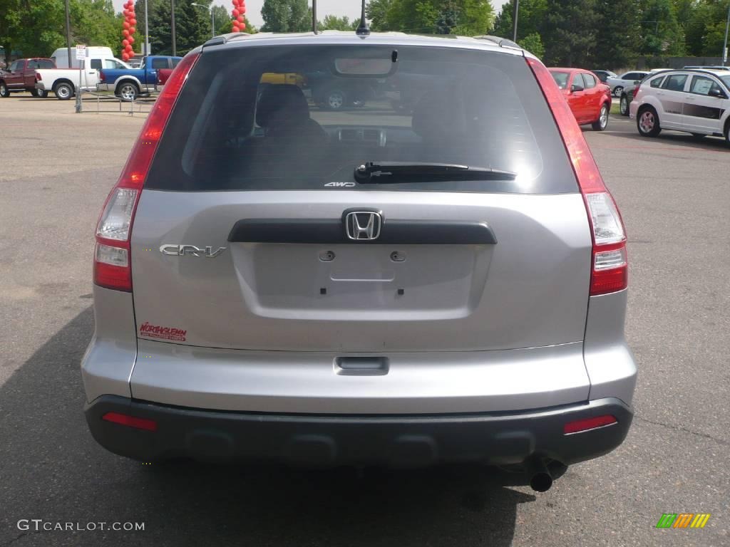 2007 CR-V LX 4WD - Whistler Silver Metallic / Gray photo #4