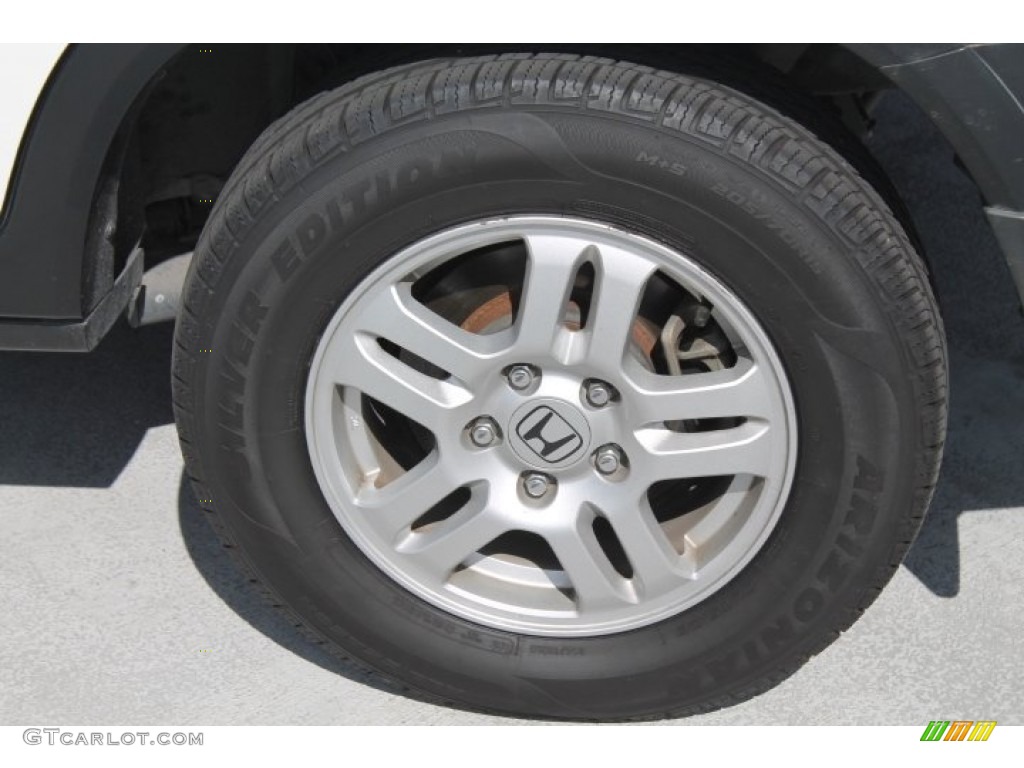2003 CR-V EX 4WD - Taffeta White / Black photo #6