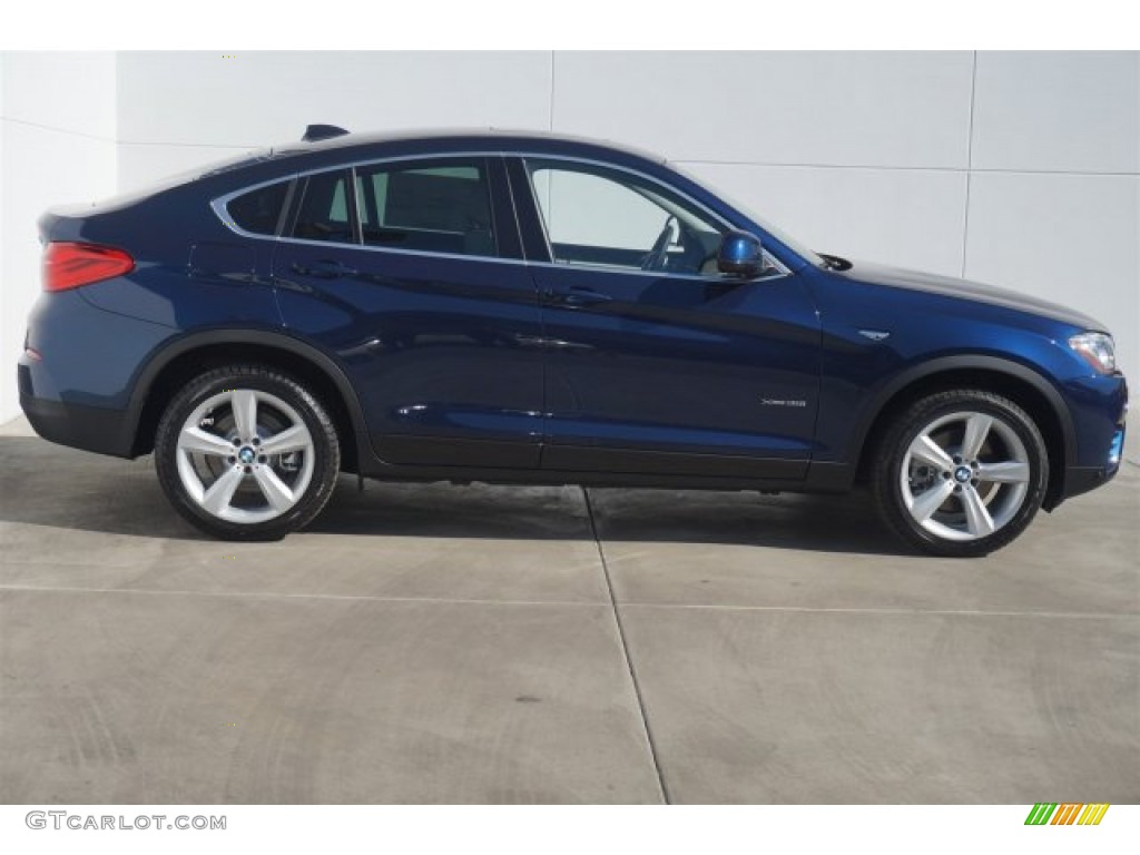 Deep Sea Blue Metallic 2015 BMW X4 xDrive35i Exterior Photo #97164335