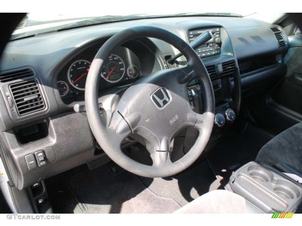 2003 CR-V EX 4WD - Taffeta White / Black photo #18