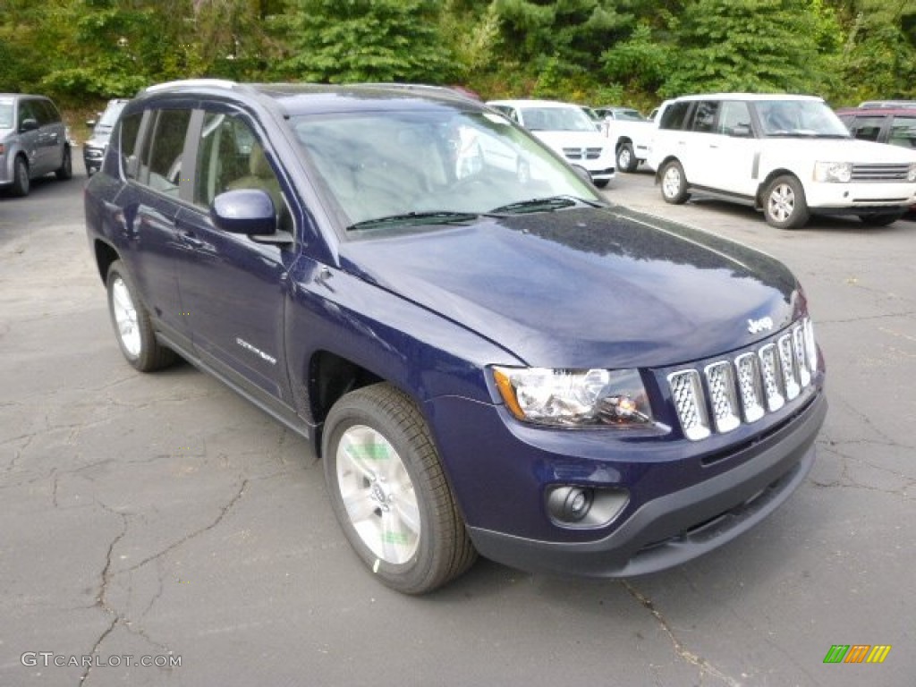 True Blue Pearl 2015 Jeep Compass Latitude 4x4 Exterior Photo #97164794