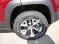 2015 Deep Cherry Red Crystal Pearl Jeep Cherokee Trailhawk 4x4  photo #9