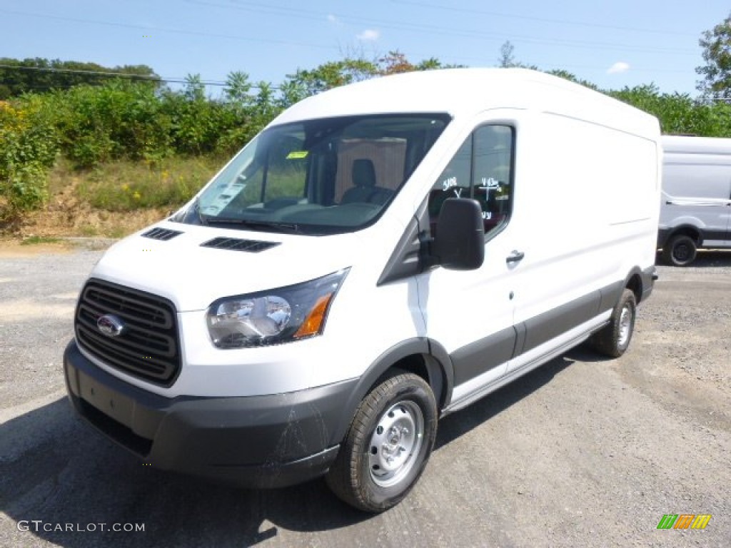 Oxford White 2015 Ford Transit Van 150 MR Long Exterior Photo #97166453