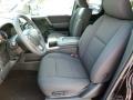 2014 Nissan Titan Charcoal Interior Front Seat Photo