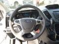 Pewter 2015 Ford Transit Van 150 MR Long Steering Wheel