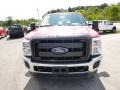 Vermillion Red - F350 Super Duty XL Crew Cab 4x4 Photo No. 3