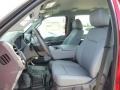Vermillion Red - F350 Super Duty XL Crew Cab 4x4 Photo No. 10
