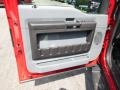 Vermillion Red - F350 Super Duty XL Crew Cab 4x4 Photo No. 11