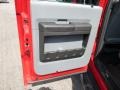 Vermillion Red - F350 Super Duty XL Crew Cab 4x4 Photo No. 13