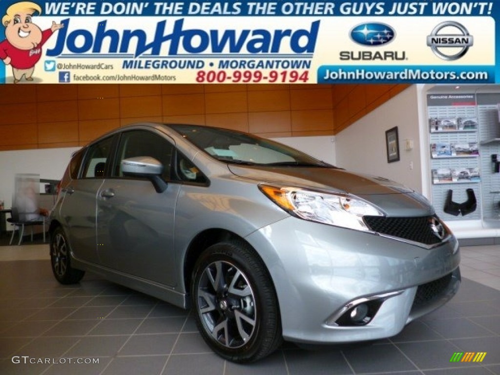 Magnetic Gray Nissan Versa Note