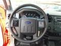 Vermillion Red - F350 Super Duty XL Crew Cab 4x4 Photo No. 18