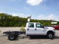 Oxford White 2015 Ford F350 Super Duty XL Crew Cab 4x4 Chassis