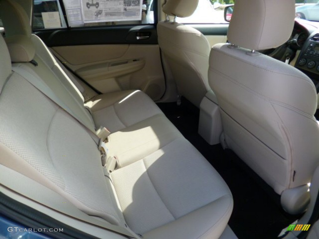 2014 XV Crosstrek 2.0i Premium - Quartz Blue Pearl / Ivory photo #12