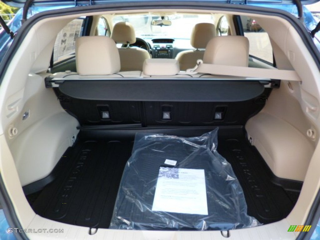 2014 XV Crosstrek 2.0i Premium - Quartz Blue Pearl / Ivory photo #13
