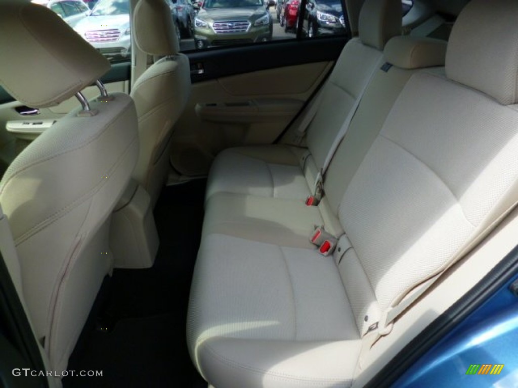 2014 XV Crosstrek 2.0i Premium - Quartz Blue Pearl / Ivory photo #14