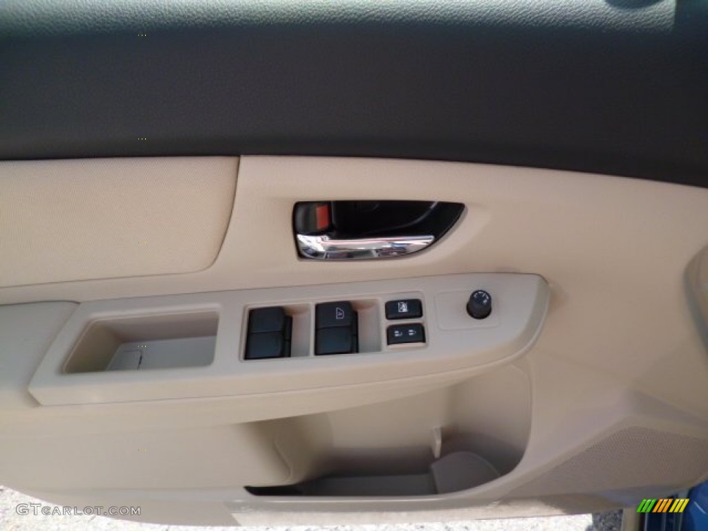 2014 XV Crosstrek 2.0i Premium - Quartz Blue Pearl / Ivory photo #18