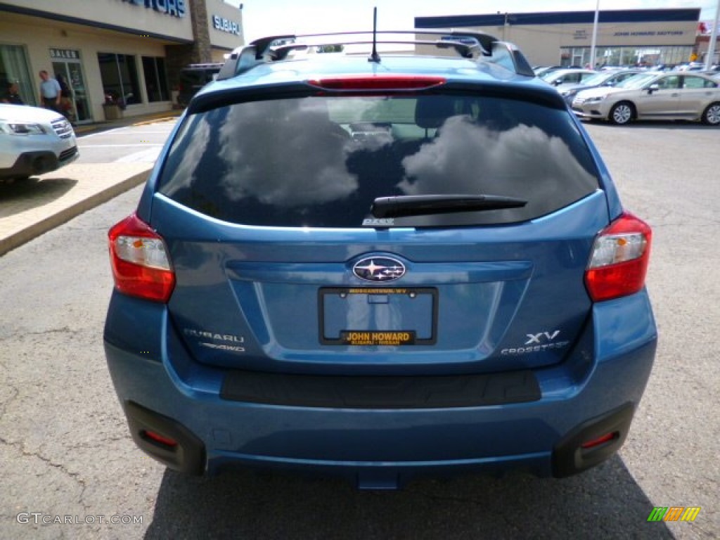 2014 XV Crosstrek 2.0i Premium - Quartz Blue Pearl / Ivory photo #6