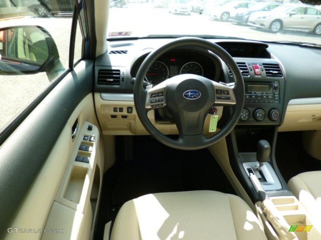 2014 XV Crosstrek 2.0i Premium - Quartz Blue Pearl / Ivory photo #15