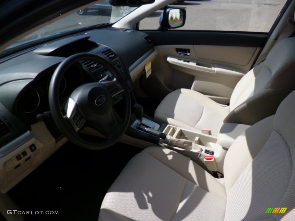 2014 XV Crosstrek 2.0i Premium - Quartz Blue Pearl / Ivory photo #17