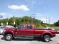 2015 Ruby Red Ford F350 Super Duty Lariat Crew Cab 4x4 DRW  photo #5