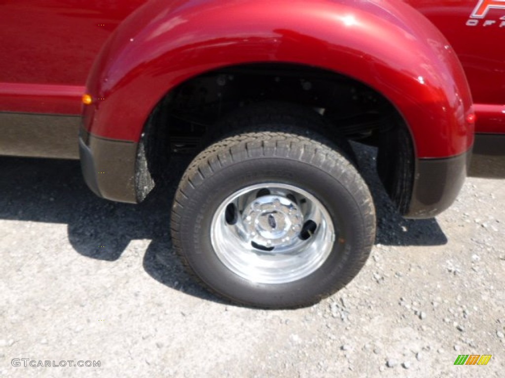 2015 Ford F350 Super Duty Lariat Crew Cab 4x4 DRW Wheel Photo #97169292