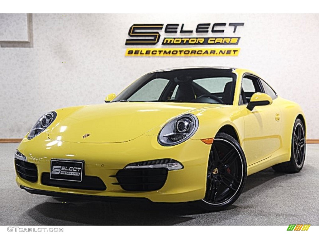 Racing Yellow Porsche 911