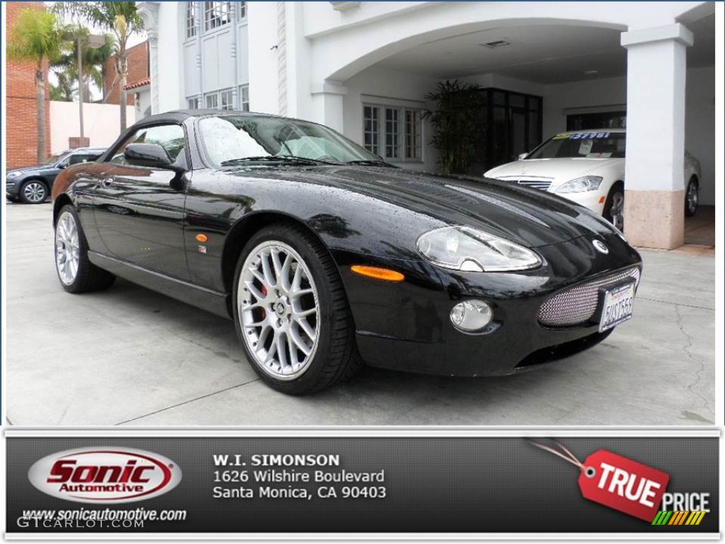 2006 XK XKR Convertible - Ebony Black / Charcoal photo #1