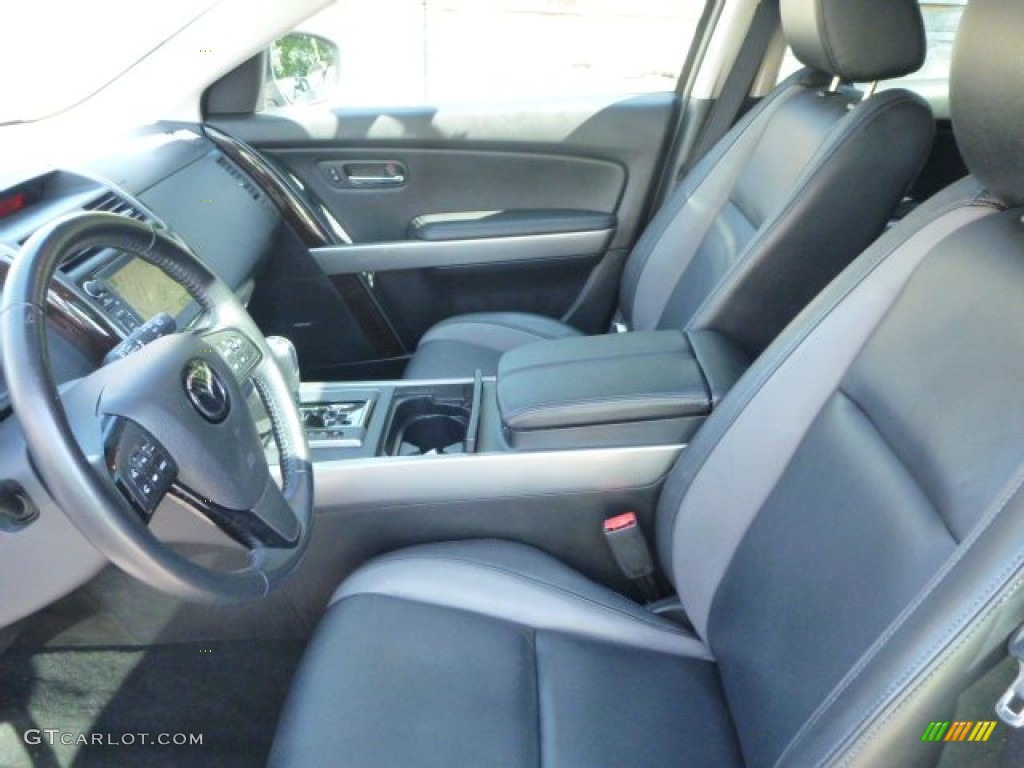 2011 CX-9 Grand Touring AWD - Dolphin Gray Mica / Black photo #4