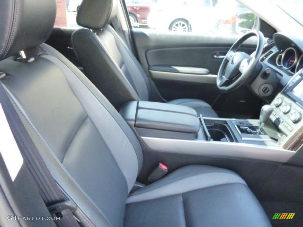 2011 CX-9 Grand Touring AWD - Dolphin Gray Mica / Black photo #17