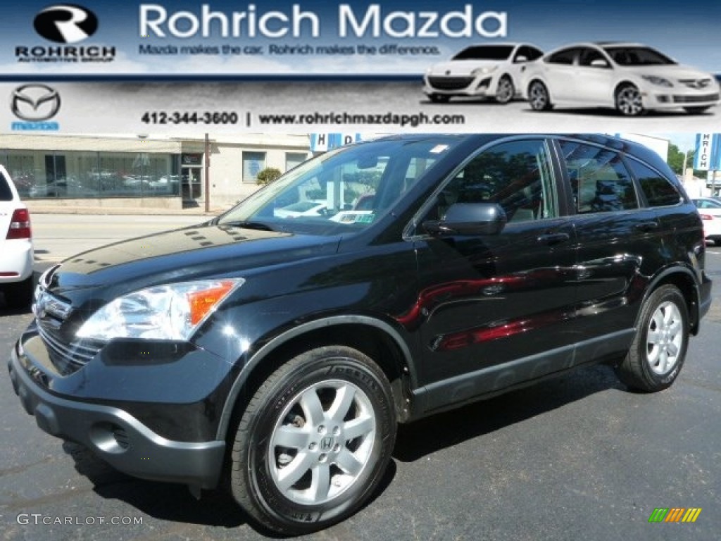 Crystal Black Pearl Honda CR-V