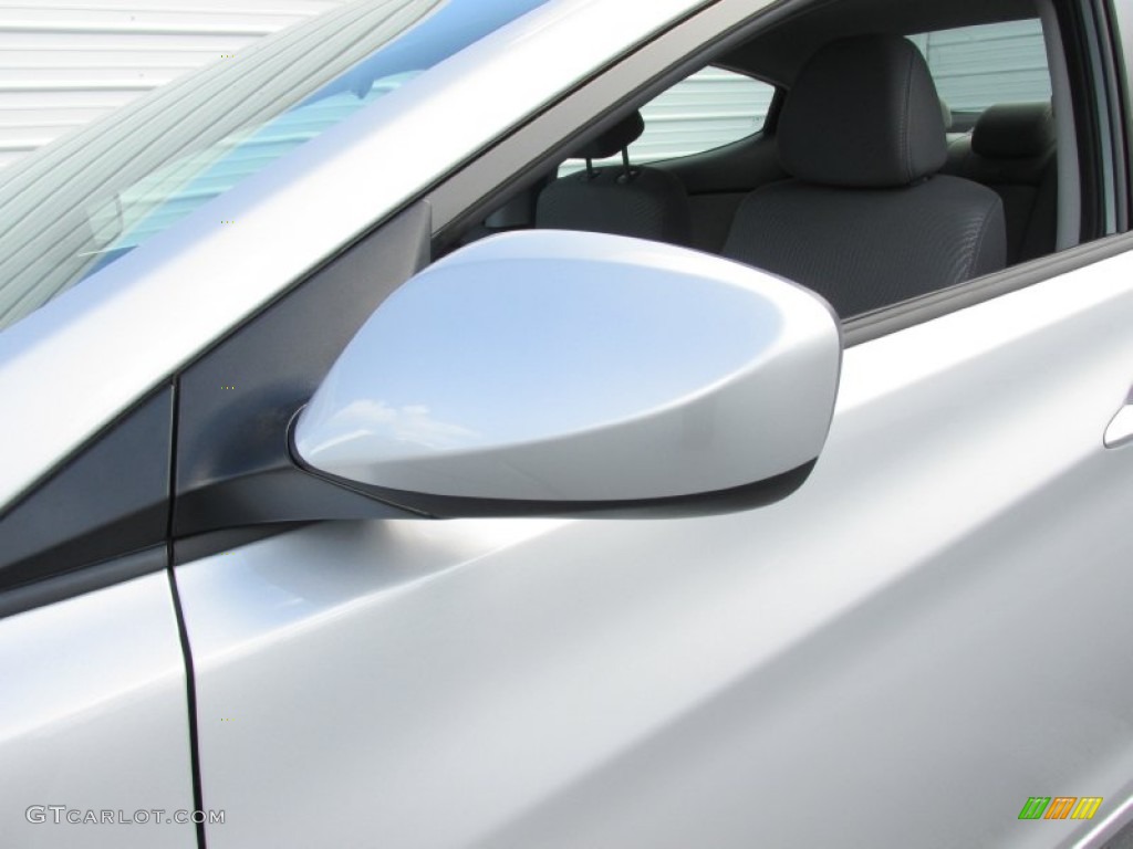 2015 Elantra SE Sedan - Shimmering Air Silver / Gray photo #12