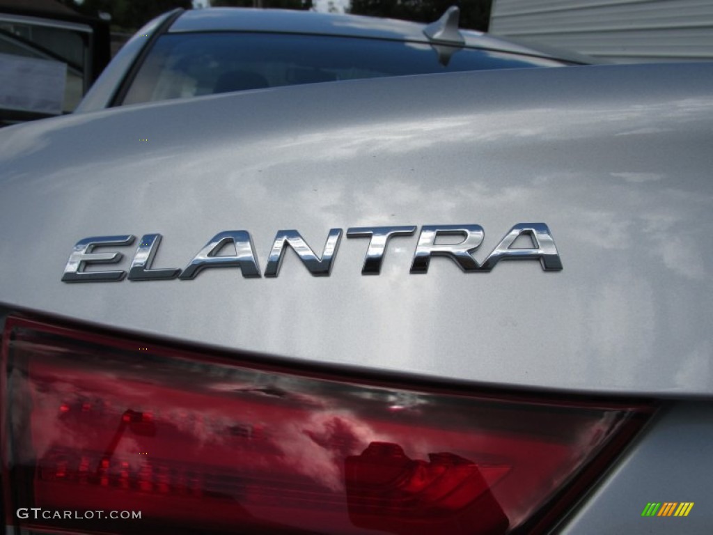 2015 Elantra SE Sedan - Shimmering Air Silver / Gray photo #14