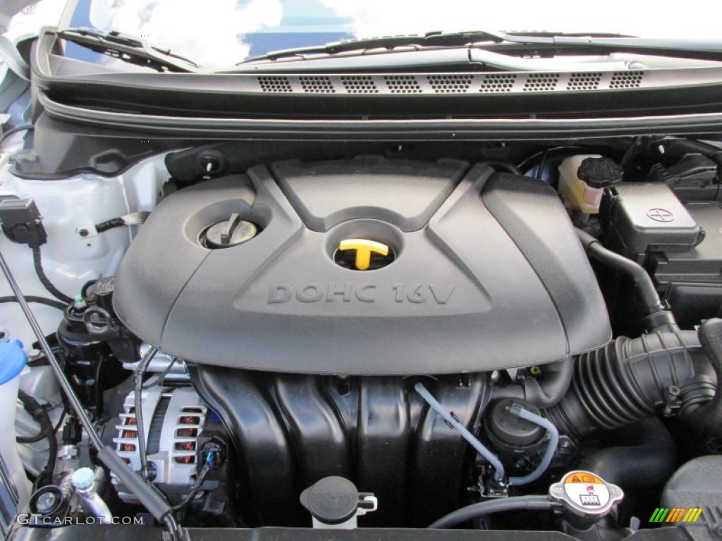 2015 Elantra SE Sedan - Shimmering Air Silver / Gray photo #16