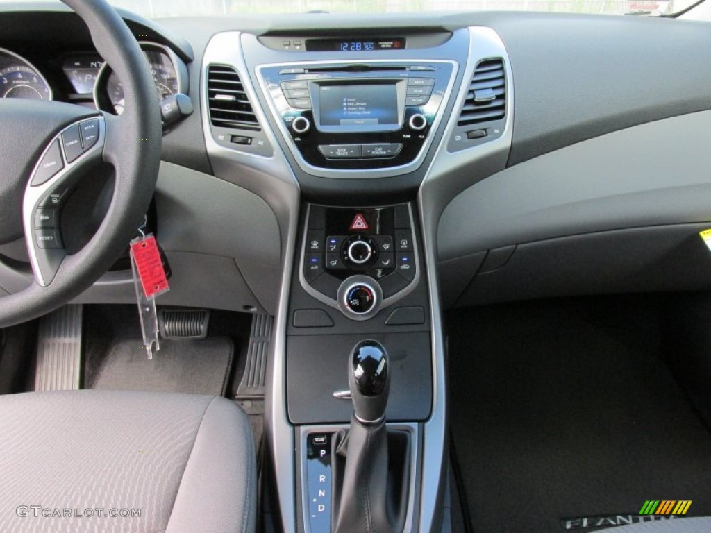 2015 Elantra SE Sedan - Shimmering Air Silver / Gray photo #25