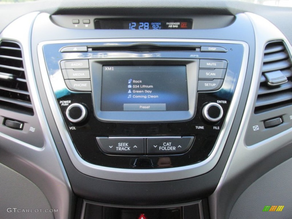 2015 Elantra SE Sedan - Shimmering Air Silver / Gray photo #26