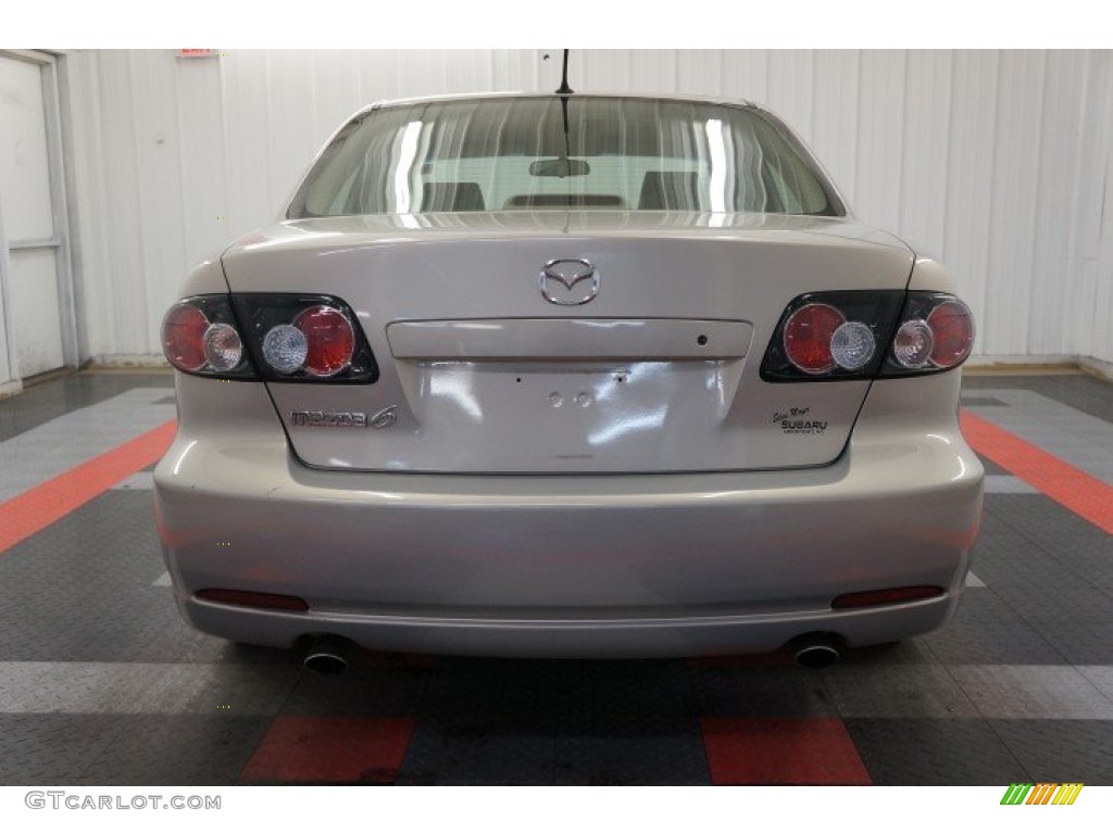 2007 MAZDA6 i Sport Sedan - Smokestone / Beige photo #9