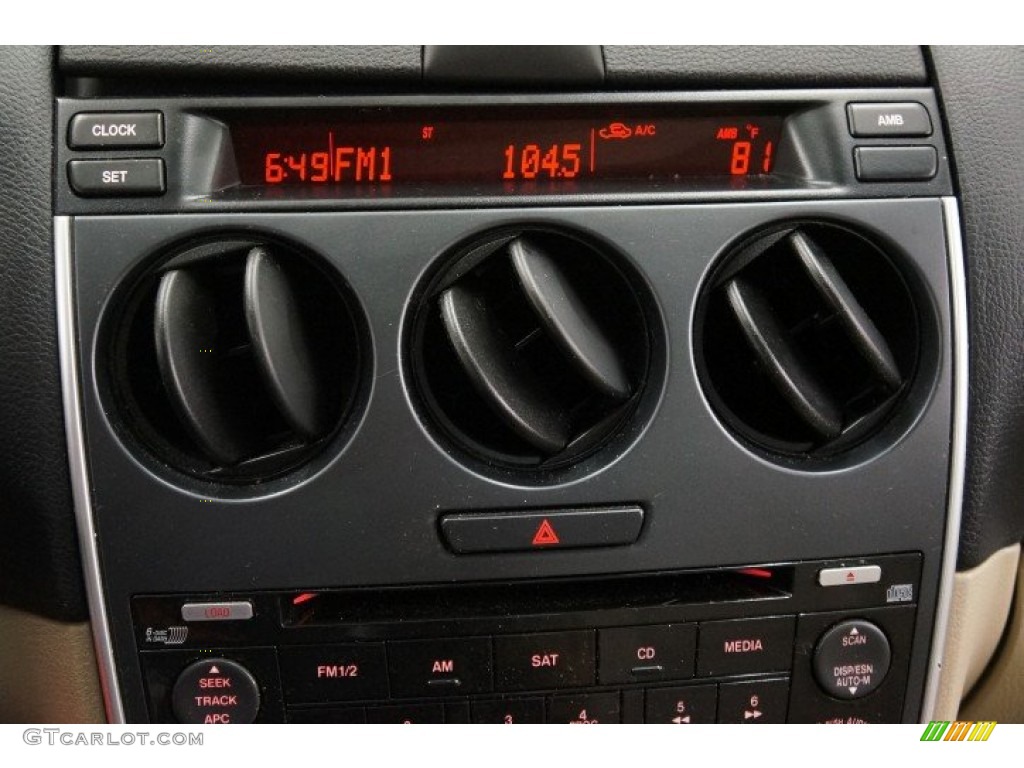 2007 MAZDA6 i Sport Sedan - Smokestone / Beige photo #29