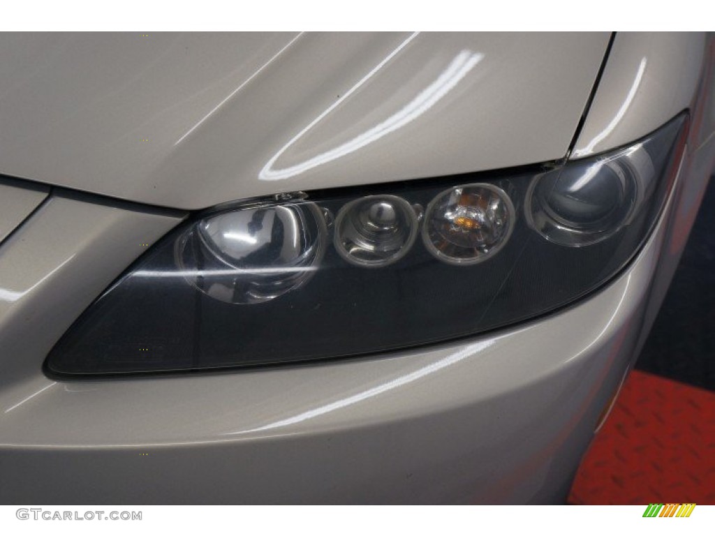 2007 MAZDA6 i Sport Sedan - Smokestone / Beige photo #37