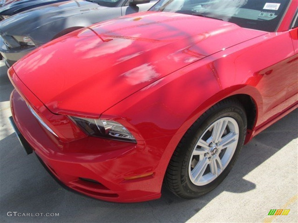 2014 Mustang V6 Coupe - Race Red / Charcoal Black photo #2