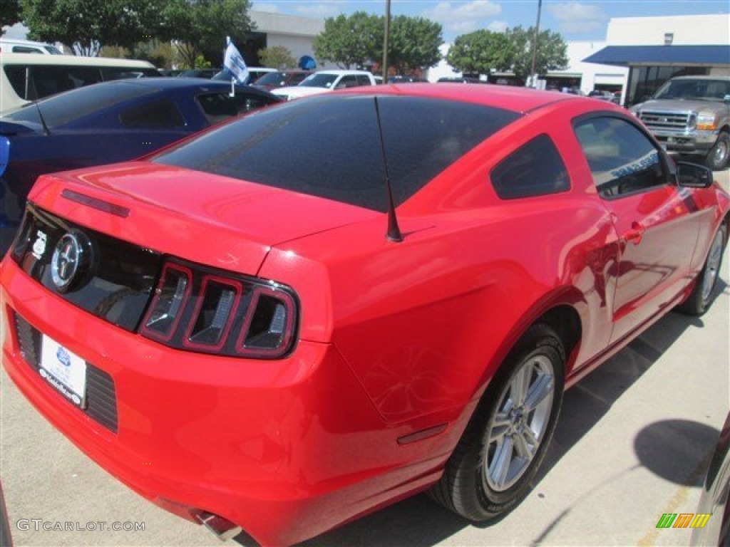 2014 Mustang V6 Coupe - Race Red / Charcoal Black photo #7