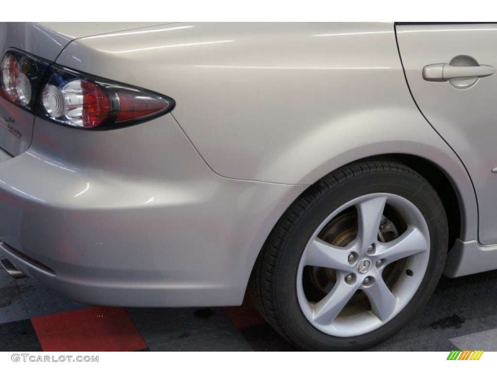 2007 MAZDA6 i Sport Sedan - Smokestone / Beige photo #48