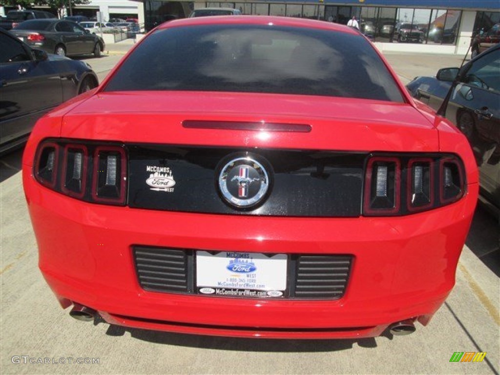 2014 Mustang V6 Coupe - Race Red / Charcoal Black photo #10