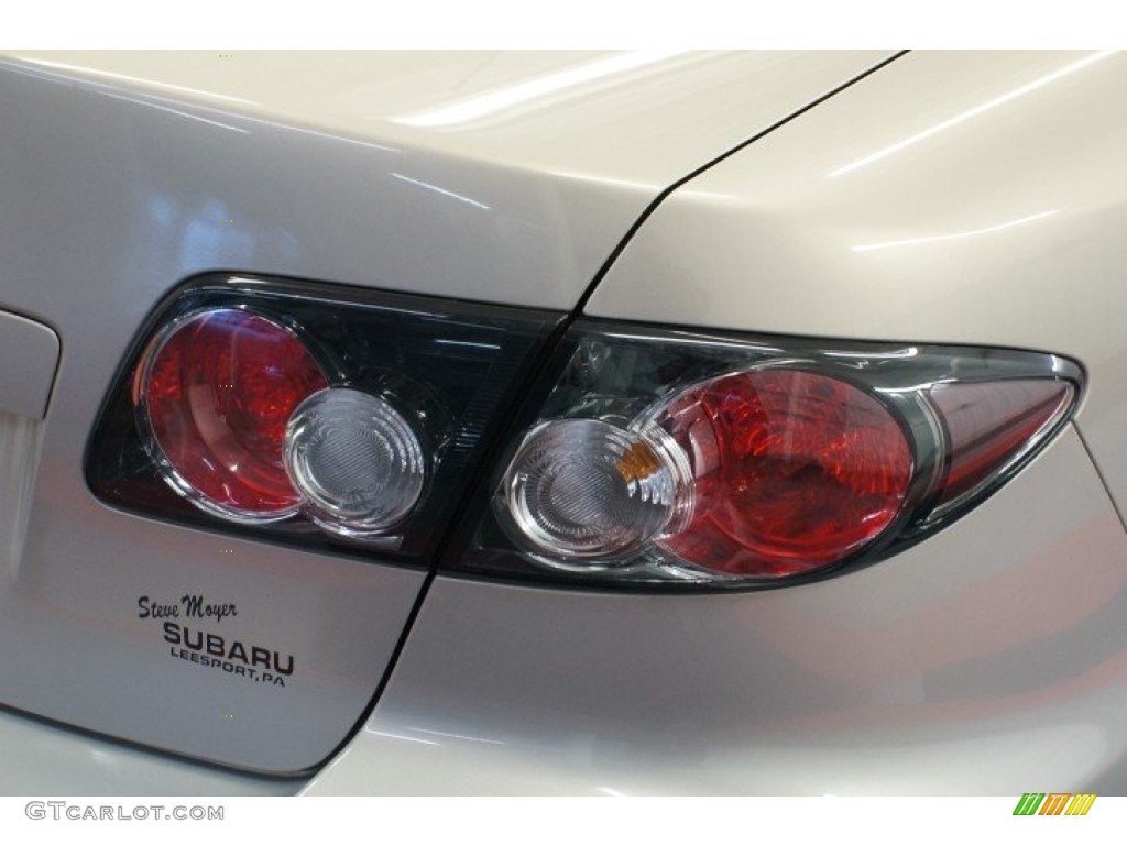2007 MAZDA6 i Sport Sedan - Smokestone / Beige photo #51