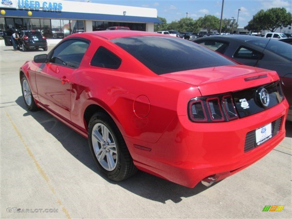 2014 Mustang V6 Coupe - Race Red / Charcoal Black photo #12